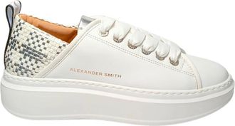 Alexander Smith Sneakers, female, White, Size: 7 US Pelle Sneaker