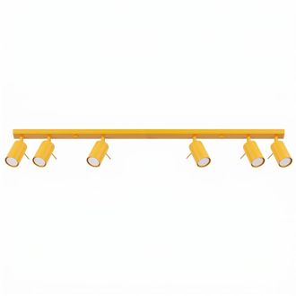Sollux Lighting Plafone amarillo acero alt. 16 cm