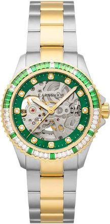 Earnshaw Martineau Green Dial Ladies Watch ES-8275-44