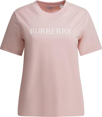 Burberry Cotton T-Shirt With Logo