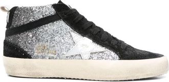 Golden Goose Mid Star Leather Sneakers