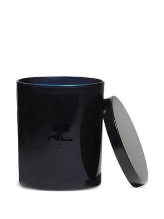Courrèges Bougie C candle (190g) - unisex - glass/Wax - One Size - Blue