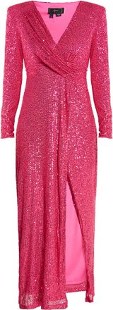 Faina Paillettenjurk Dames roze