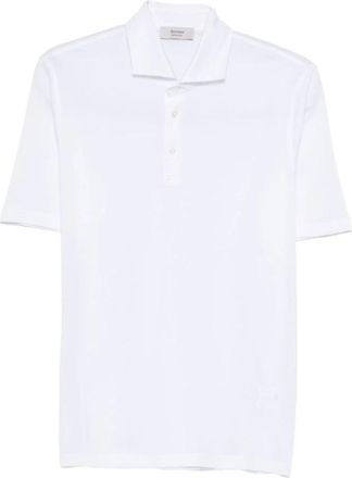 Ferrante Polo MC Piquet - Heren - Polos - Wit - L - Katoen - Tops