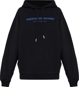 Off-white Gedrukte Sweater - Dames - Hoodies - Zwart - S - Katoen - Hoodies & sweatvesten