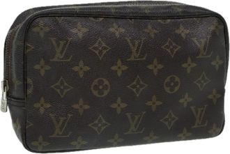 Louis Vuitton Trousse Toilette Monogram Canvas Brown Canvas Bag (Pre-Owned)