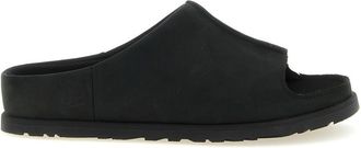 UGG Black Solid Slides