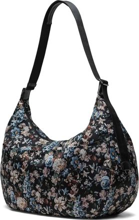 Herschel Borsa a spalla Yara a fiori - Nero