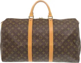 Louis Vuitton Brown Monogram Monogram Boston Bag (Pre-Owned)