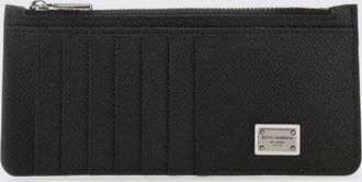 Dolce & Gabbana Portacarte di credito Dolce & Gabbana in pelle a grana