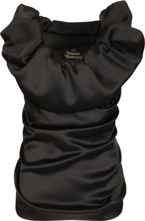Vivienne Westwood Tops, Dames, Zwart, L, Polyester, Ginnie Satin Top