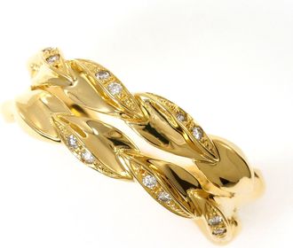 C&A Yellow Gold Yellow Gold (18K) Band Ring (Pre-Owned)