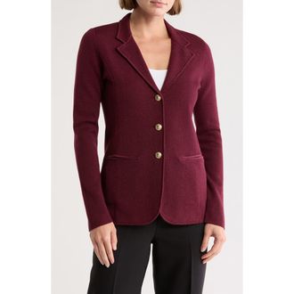 Bruno Magli Merino Wool Blazer in Bordeaux at Nordstrom Rack, Size X-Large