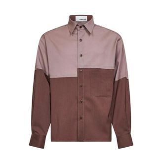 Costumein Casual Shirts, male, Brown, Size: XL Richard Shirt