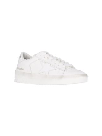 Golden Goose Leather Low-Top Sneaker - White