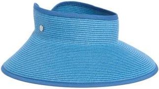 Vince Camuto Roll-Up Straw Visor in Blue at Nordstrom Rack