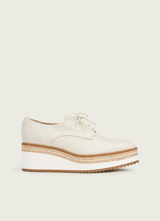 L.k. Bennett Womens Pembridge Flats, Off White - Cream - Size UK 6