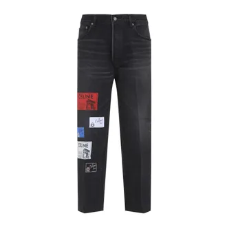 Celine Celine, Heren, Jeans, Zwart, Maat: W33 Katoen