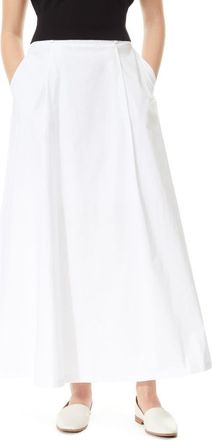 By Design Abigail Poplin Maxi Skirt in White at Nordstrom Rack, Size X-Large