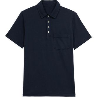 Fortela Maverick Short Sleeve Polo in Blue at Nordstrom, Size Small Eu