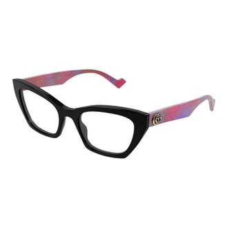 Gucci Cat-eye Frame - female - Gucci - Glasses - Black - 52 MM - Accessories