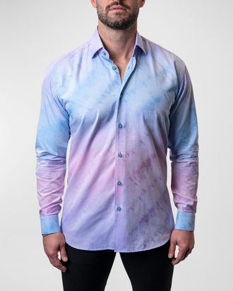 Maceoo Mens Fibonacci Liter Dress Shirt