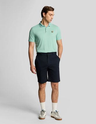 Lyle & Scott Lyle And Scott Mens Course Stretch Chino Shorts - Black - Size: 38/32