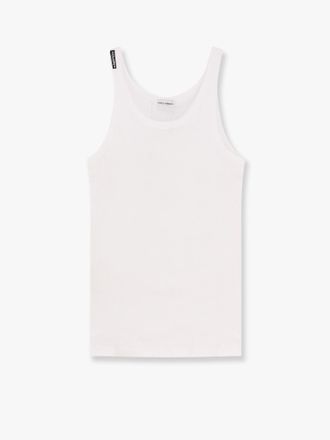 Dolce & Gabbana Ribbed cotton tank top - DOLCE & GABBANA - gender_Man