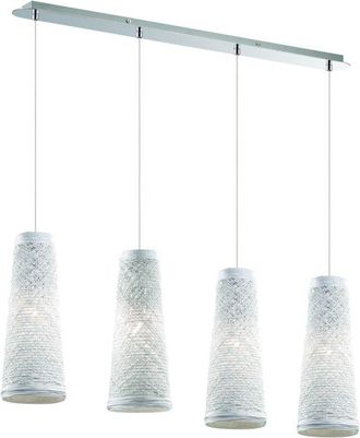 Dmora L&aacute;mpara Colgante Reggiolo, Blanco