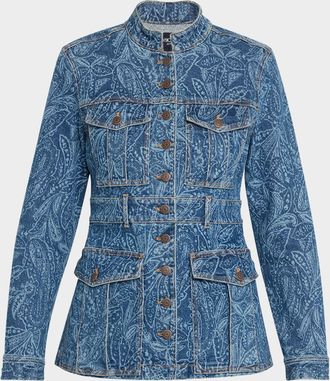 Veronica Beard Tika Denim Jacket