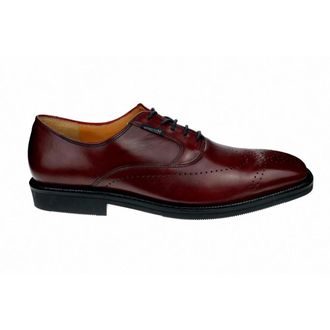Mephisto Elegante Veterschoen met Soft Air Technologie - Heren - Nette schoenen - Rood - 46 EU - Leer - Schoenen