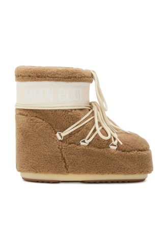 Moon Boot Icon Low Fleece Teddy Snow Boots