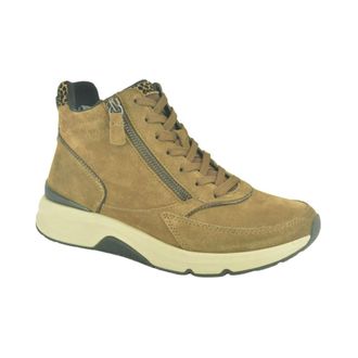 Gabor Cognac+print Bott. N+tiret RolZ. - Dames - Schoenen - Bruin - Maat: 39 EU