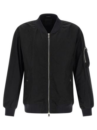 Tatras Black Solid Nylon Jacket