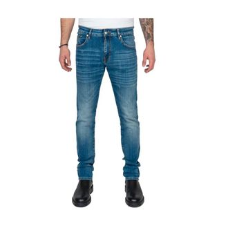 My Brand Slim-fit Jeans, male, Blue, Size: W36 Essentiel Black Label Jeans