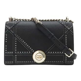 Dior Pre-owned Leather Cross Body Bag - Dames - Pre-owned - Zwart - Maat: ONE Size Leer