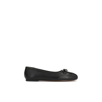 Kazar Schoenen, Dames, Zwart, 40 EU, Leer, Leren ballerinas