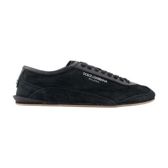 Dolce & Gabbana Heren, Schoenen, Zwart, Maat: 43 EU Leer