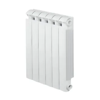 Global Radiador De Calefacci&oacute;n Central De 6 Elementos Klass 800 De Aluminio Fundido Blanco 942w