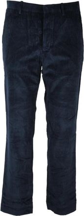 Hindustrie Straight-Leg Corduroy Trousers with Classic Waistband