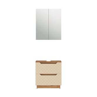 Vicco Conjunto De Muebles De Ba&ntilde;o Lotta, Cachemira, 2 Piezas, Vicco