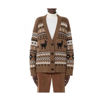 Weekend Truien & Vesten, Dames, Bruin, XS, Wol, Ovatta Cardigan