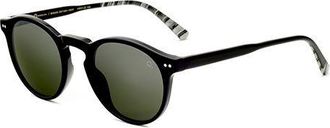 Etnia Barcelona Mission District Sun BKGY Mens Sunglasses Black Size 47