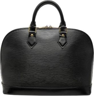 Louis Vuitton Pre-owned Alma PM - Dames - Vintage Handtas - Zwart - ONE Size - Leer - Vintage