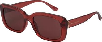 Michael Kors Accessoires, Dames, Rood, ONE Size, Zonnebrillen