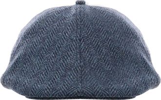 MC2 Saint Barth Grijze Melange Front Visor Hoed - Dames - Hoeden - Grijs - M - Accessoires