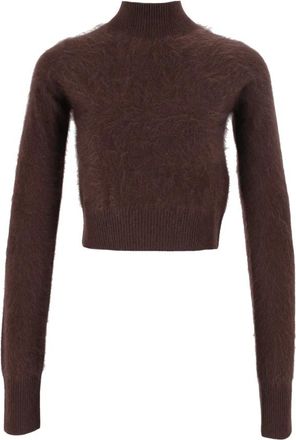 Sportmax Maglia-Canottiera-Top Agio - Knitwear - Mujer - Marr&oacute;n - XS