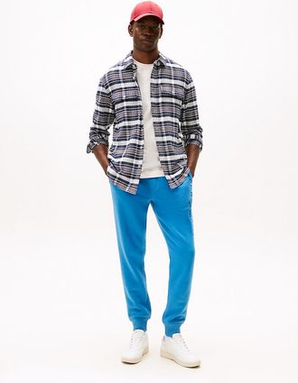 Tommy Hilfiger Mens Tommy Logo Sweatpant - Blue - XXXL