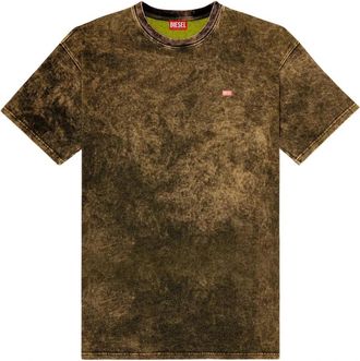 Diesel T-Shirts - Heren - T-shirts - Groen - S - Tops