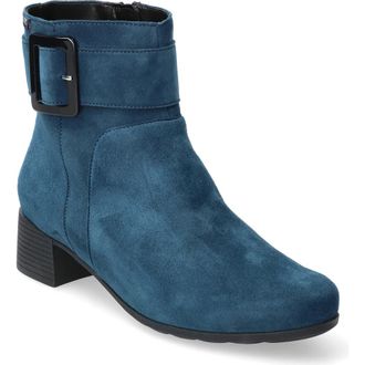Mephisto Gianina Block Heel Bootie in Peacock Blue at Nordstrom, Size 8